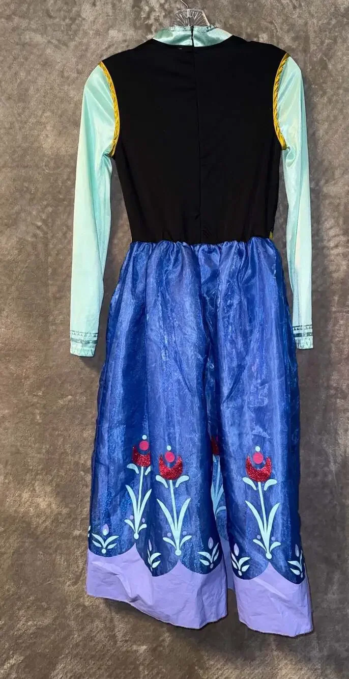 Disney Frozen Girls Anna Coronation Dress Costume